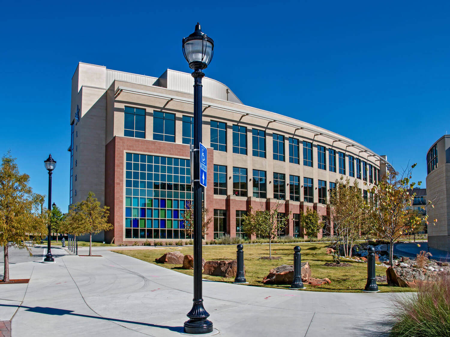 Central Arlington TX City Lighting Downtown Arlington Lights by