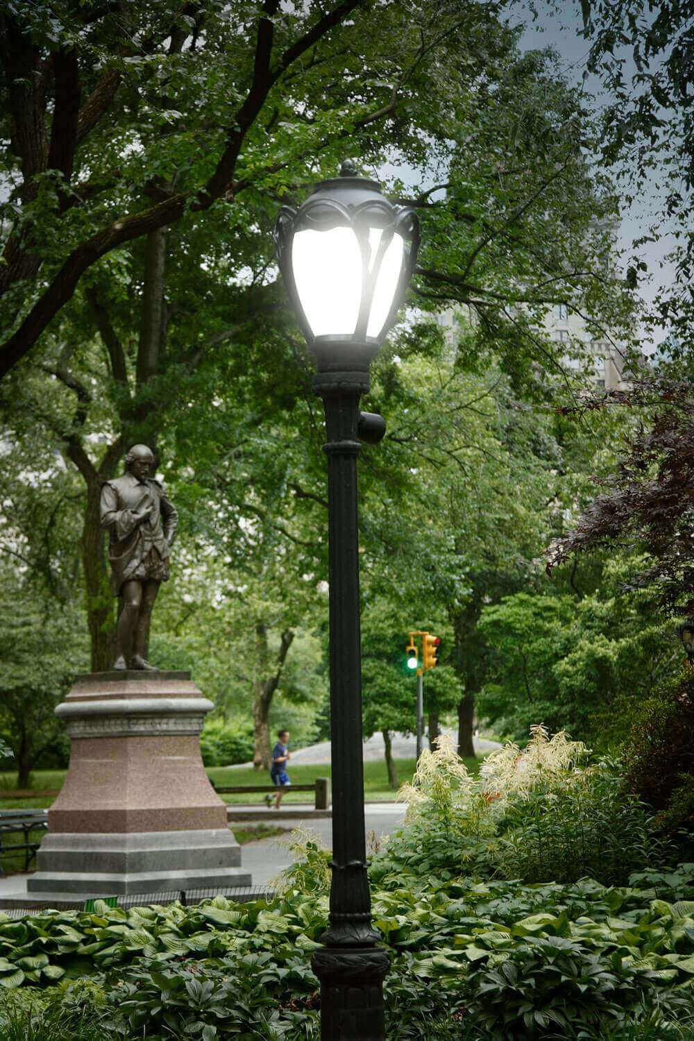 Central Park New York Lamp Posts | NYC Landscape Lighting by Spring City