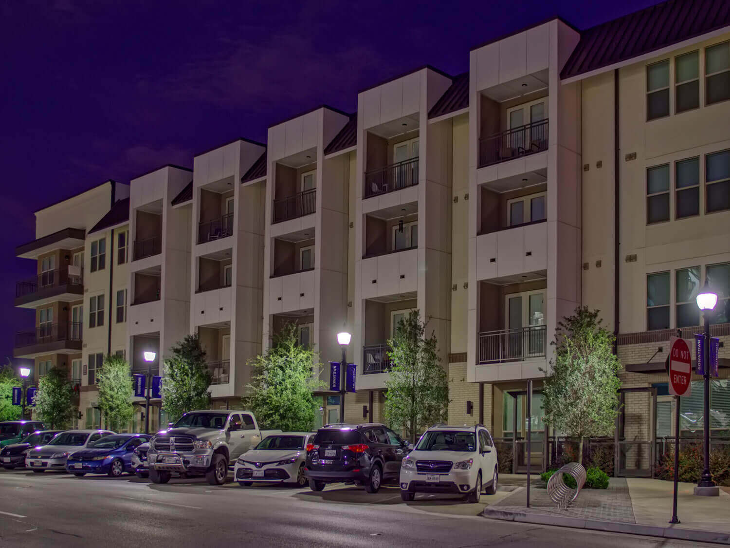 Central Arlington TX City Lighting Downtown Arlington Lights by