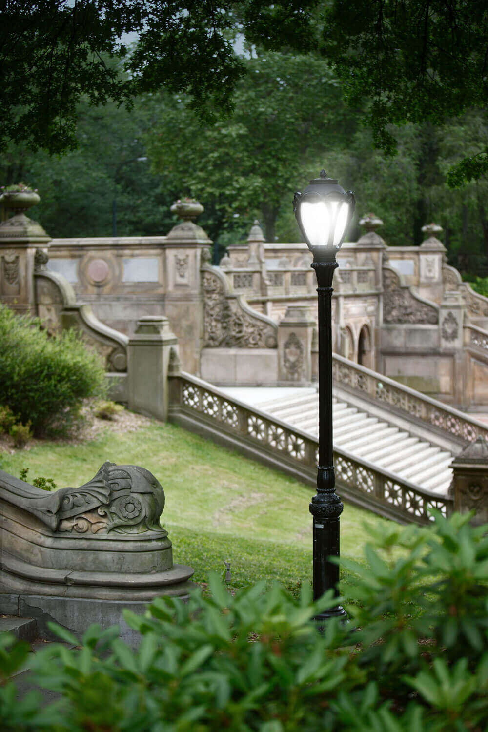 Central Park New York Lamp Posts NYC Landscape Lighting by Spring City