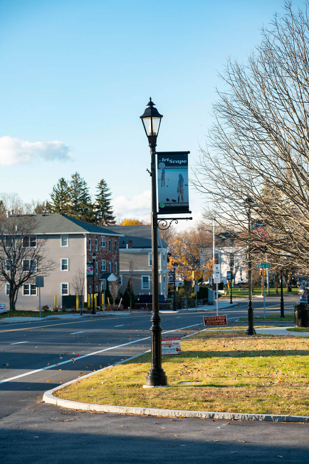 Billerica MA Historic Landmark Lighting Yankee Doodle Town Street Lights